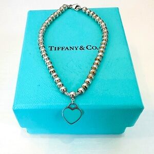 Tiffany & Co. Silver Heart Bracelet